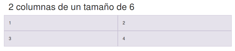 2 columnas