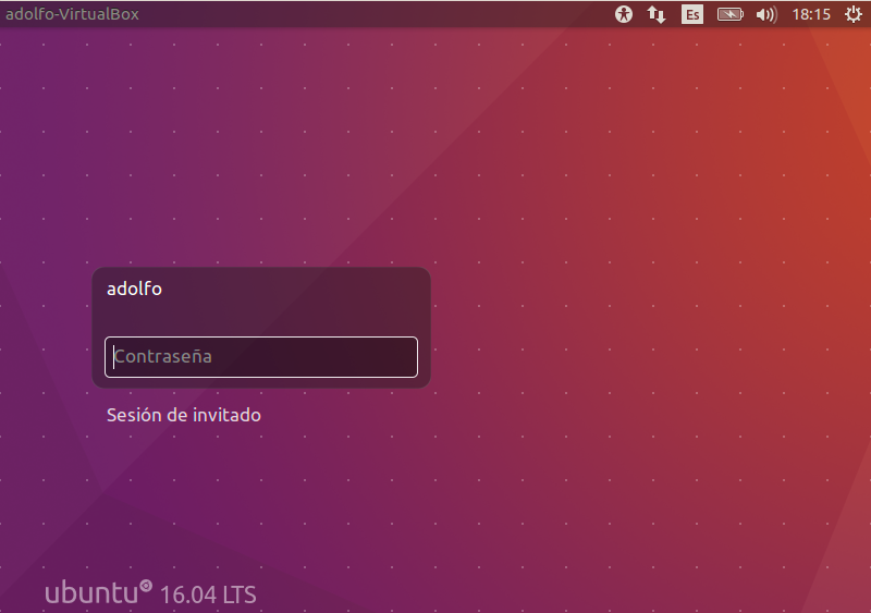 Cargar Ubuntu