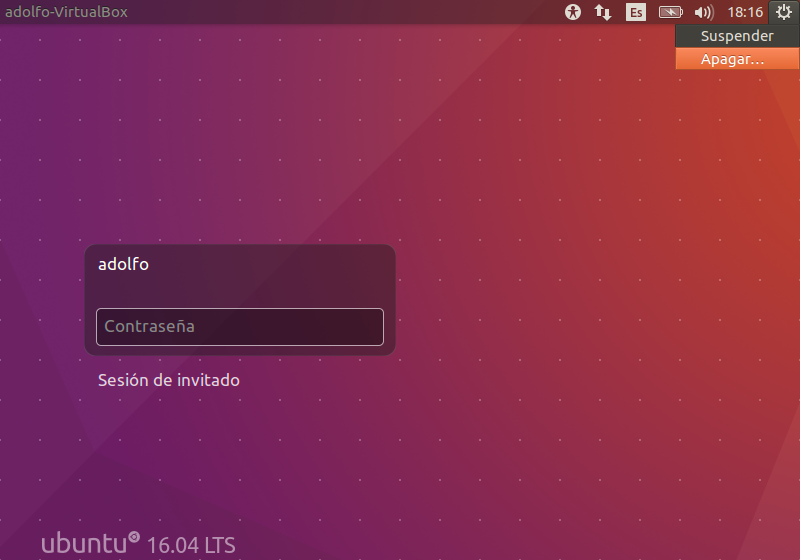 Apagar Ubuntu